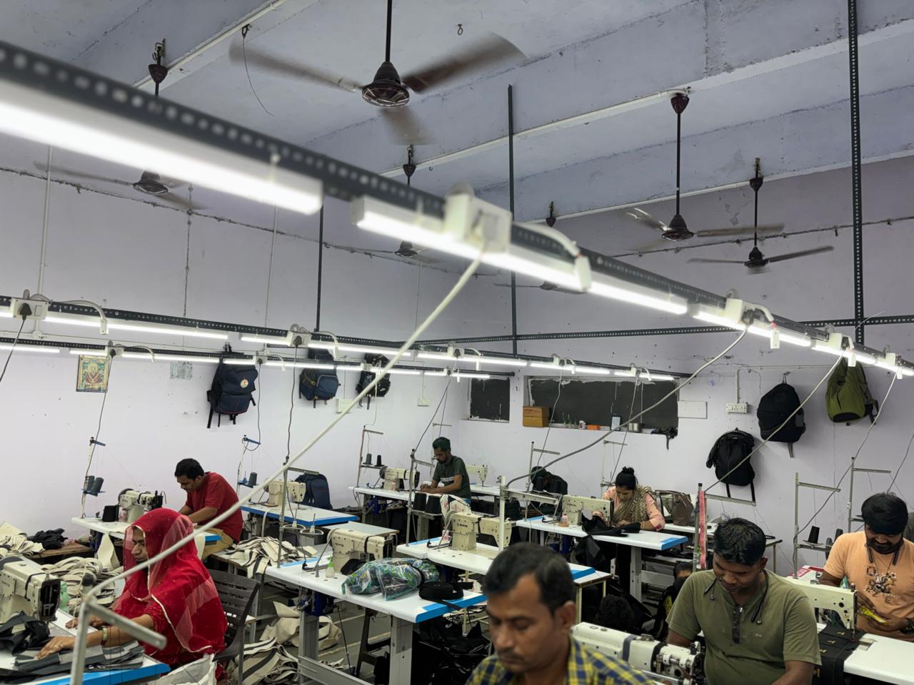 Modern manufacturing floor