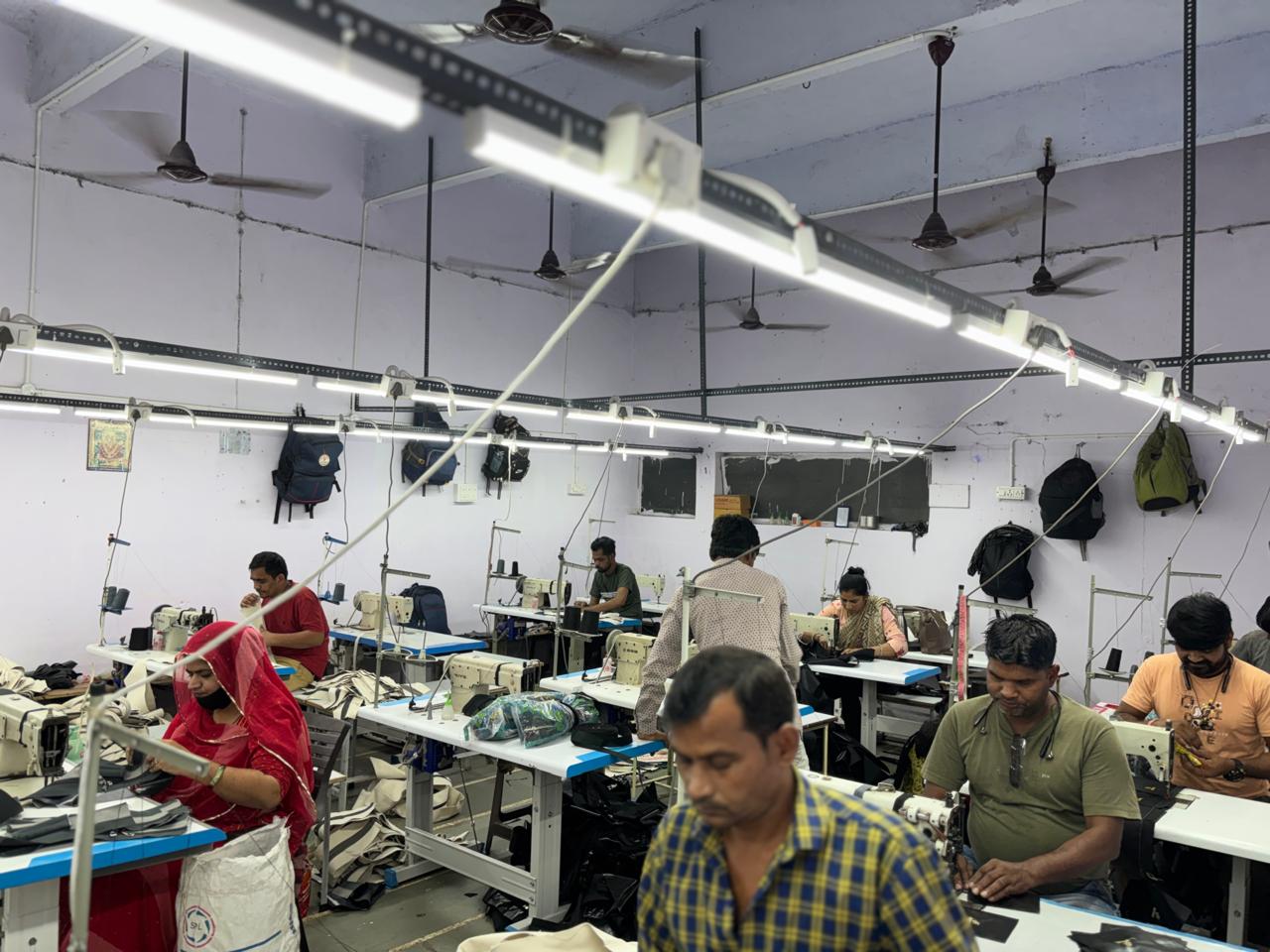 Detailed stitching process